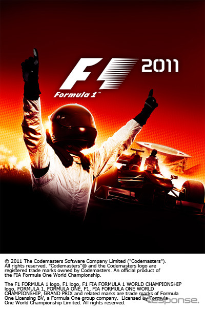 PS3/Xbox 360『F1 2011』。写真は開発中