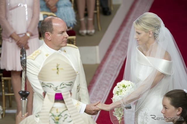 モナコ公国のアルベール2世公が結婚(2日)