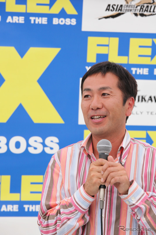 哀川翔、アジアンラリーに FJクルーザー で参戦