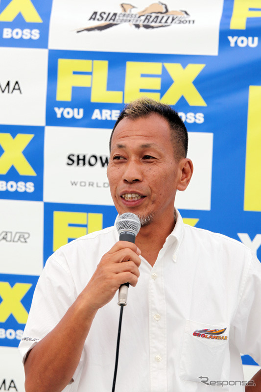 哀川翔、アジアンラリーに FJクルーザー で参戦