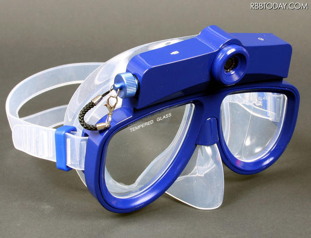 水中デジタルビデオカメラ、サンコー 「水中マスク型ビデオカメラ」（型番：UWGDVR01）