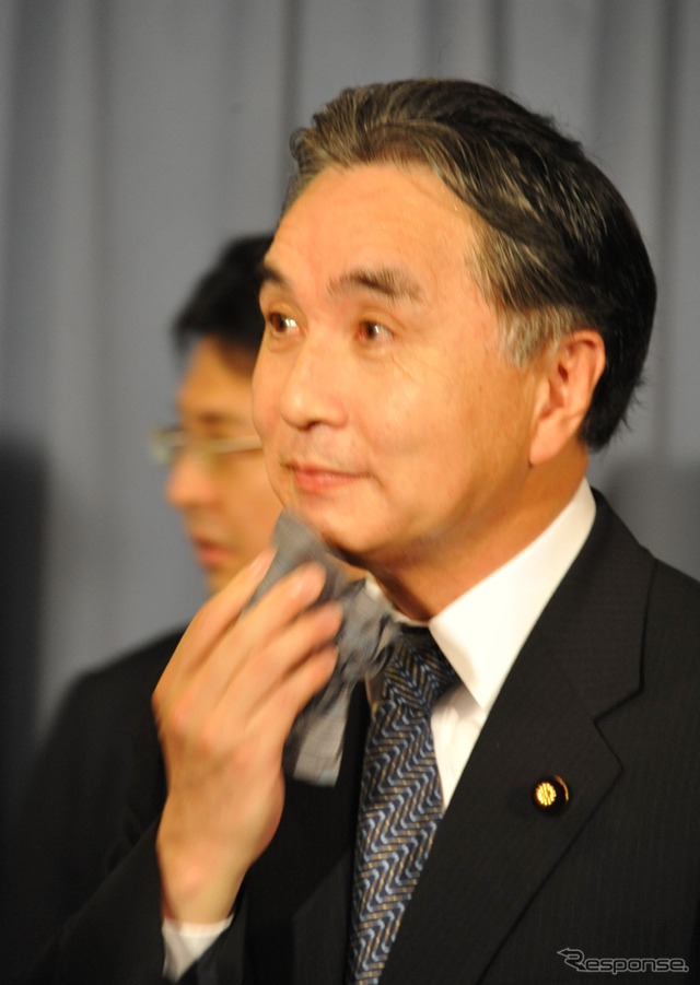 平野達男復興担当相の就任会見