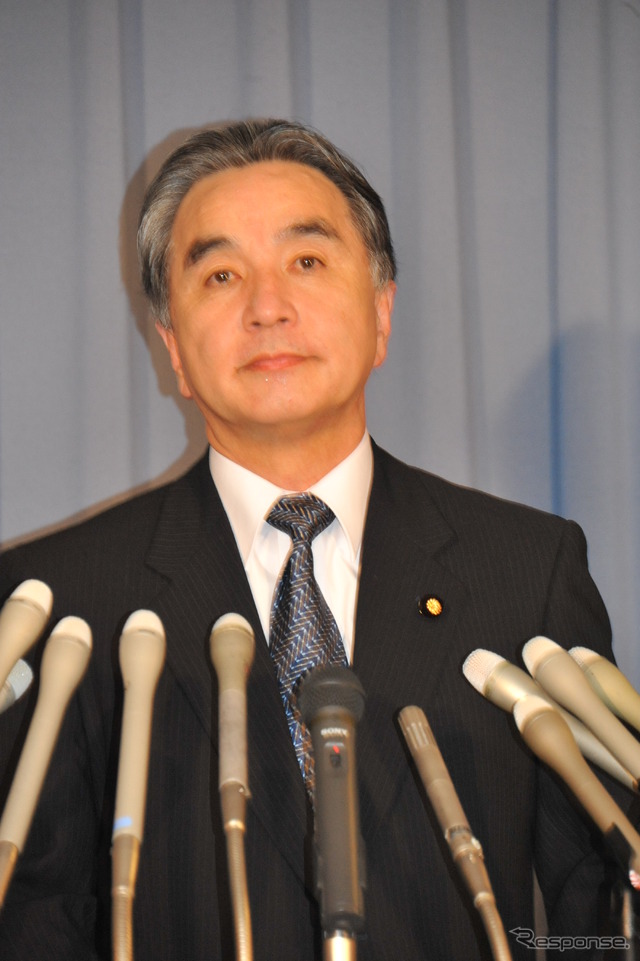 平野達男復興担当相の就任会見