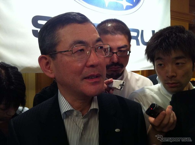 富士重工業・吉永泰之社長