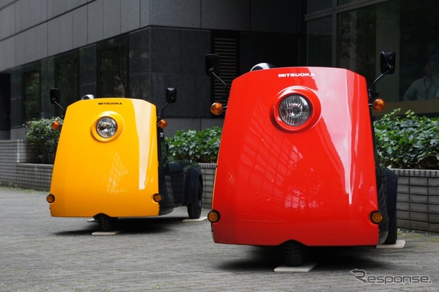 光岡自動車のオリジナル3輪電気自動車『雷駆T3(ライクT3)』