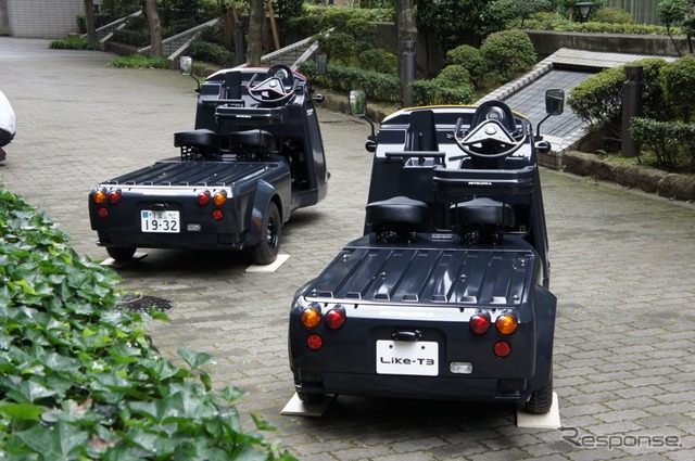 光岡自動車のオリジナル3輪電気自動車『雷駆T3(ライクT3)』