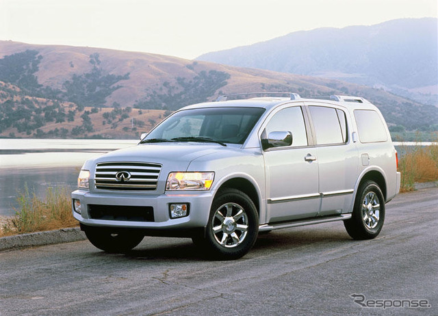 【デトロイトショー'04速報】インフィニティ『QX56』…ゴージャス&フルサイズ
