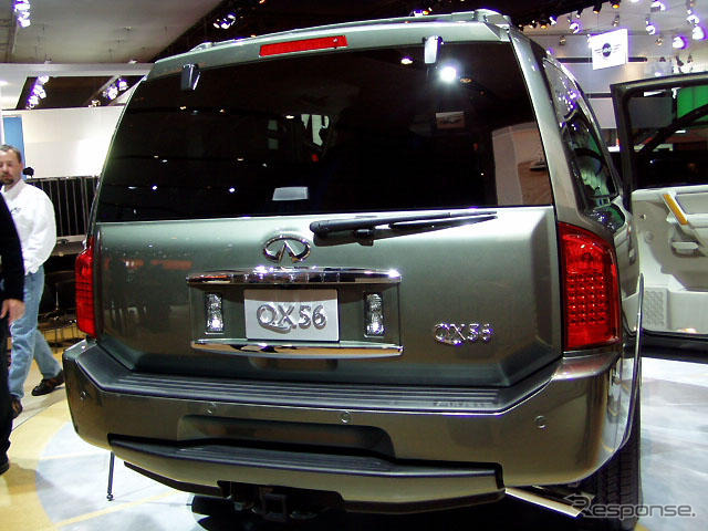 【デトロイトショー'04速報】インフィニティ『QX56』…ゴージャス&フルサイズ