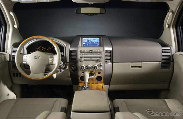【デトロイトショー'04速報】インフィニティ『QX56』…ゴージャス&フルサイズ