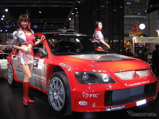 【東京オートサロン'04写真蔵】三菱『ランサー』---WRC＆ランエボVIII MR