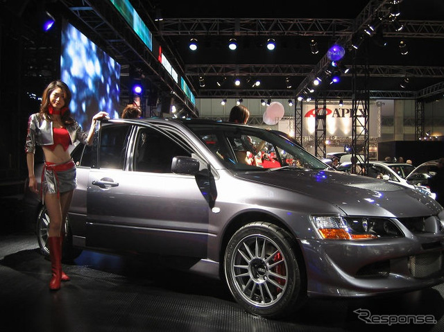 【東京オートサロン'04写真蔵】三菱『ランサー』---WRC&ランエボVIII MR