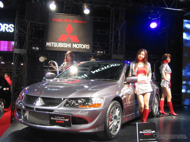 【東京オートサロン'04写真蔵】三菱『ランサー』---WRC＆ランエボVIII MR