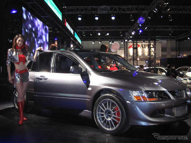 【東京オートサロン'04写真蔵】三菱『ランサー』---WRC&ランエボVIII MR