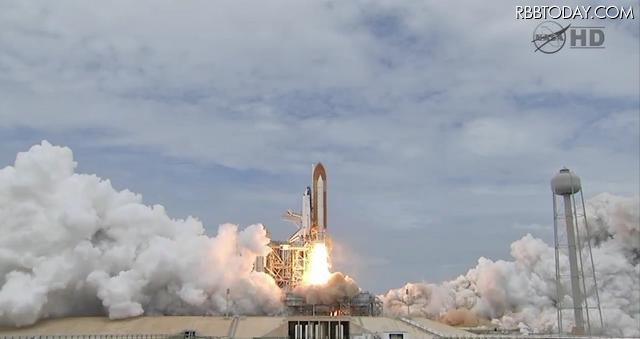 NASA、スペースシャトル「アトランティス」の打ち上げに成功 NASA、スペースシャトル「アトランティス」の打ち上げに成功