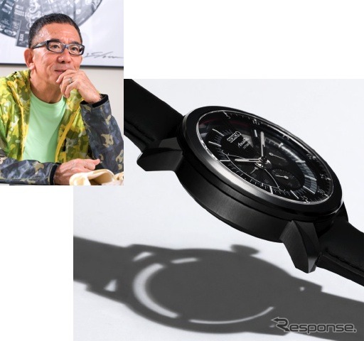 坂井氏(左上)とNS_WATCH