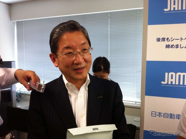 日本自動車工業会・志賀俊之会長