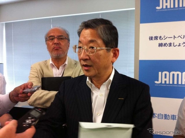 日本自動車工業会・志賀俊之会長