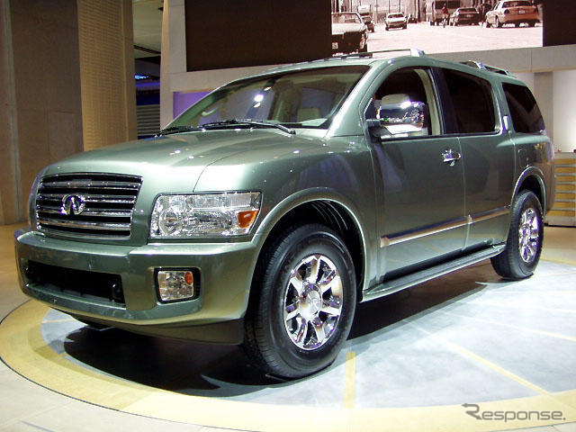 【デトロイトショー'04速報】インフィニティ『QX56』は日本版キャデラック