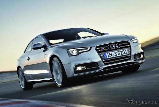 アウディS5クーペ 3.0リットルV6スーパーチャージャーは最大出力333ps
