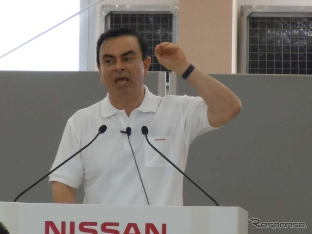 日産自動車カルロス・ゴーン社長