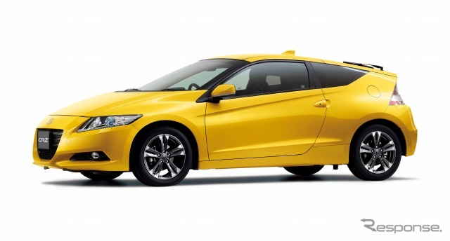 ホンダ CR-Z にブラック内装の特別仕様 1枚目の写真・画像