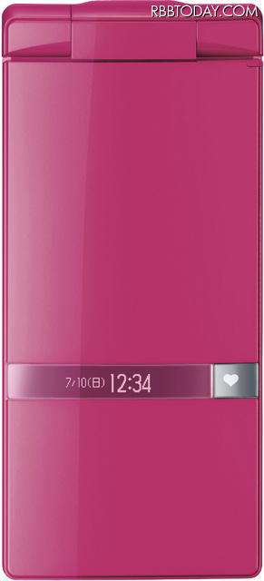 「AQUOS PHONE THE HYBRID 007SH J」ビターピンク
