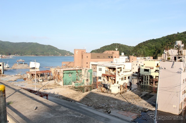 宮城県女川町（6月上旬）