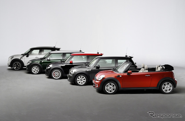 MINIのラインナップ