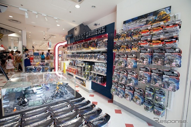 博品館トランスフォーマー売り場