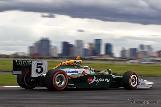 【INDYCAR 第10戦】予選…佐藤琢磨、2度目のポールポジション!!