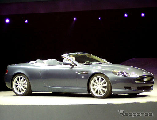 【デトロイトショー'04速報】アストンマーチン期待の『DB9ボランテ』