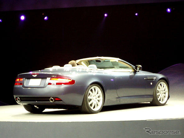 【デトロイトショー'04速報】アストンマーチン期待の『DB9ボランテ』