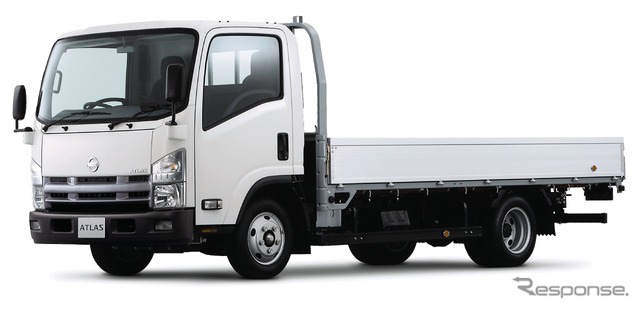 新作揃え 日産 アトラスH43 、ポスト新長期規制に適合 1枚目の写真・画像 ミニカー