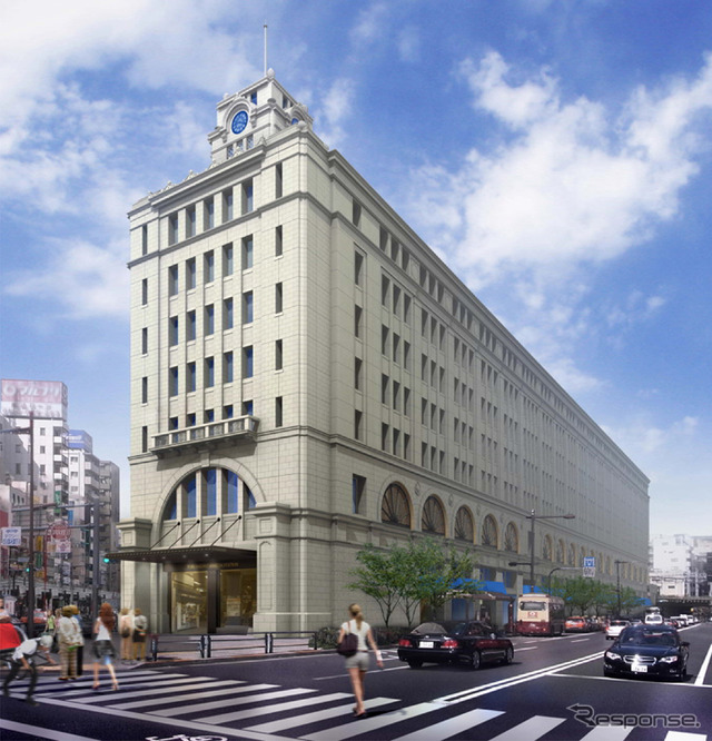 テッペンペン・ソラカラちゃん・スコブルブル、浅草駅ビル屋上でそろい踏み