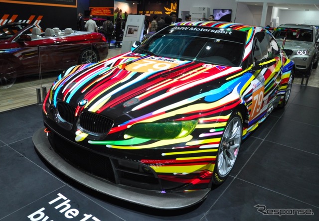 BMW アートカー Jeff Koonsデザイン(ジャカルタモーターショー11)