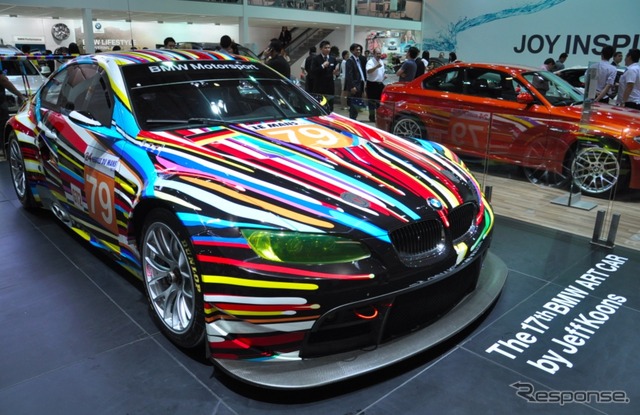 BMW アートカー Jeff Koonsデザイン(ジャカルタモーターショー11)