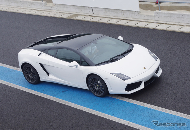 ランボルギーニ ガヤルド LP550-2試乗会