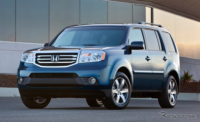 2012年モデルで表情を一新するホンダの北米向けSUV パイロット