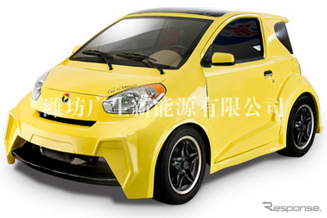 中国維坊グアンシェン・ニューエナジー社が発売したEV、GS-dj01