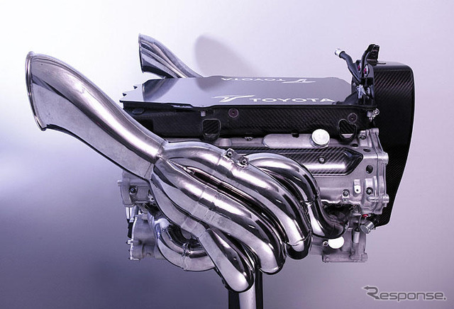 【トヨタF1ドリーム】『TF104』---新型エンジン「RVX-04」