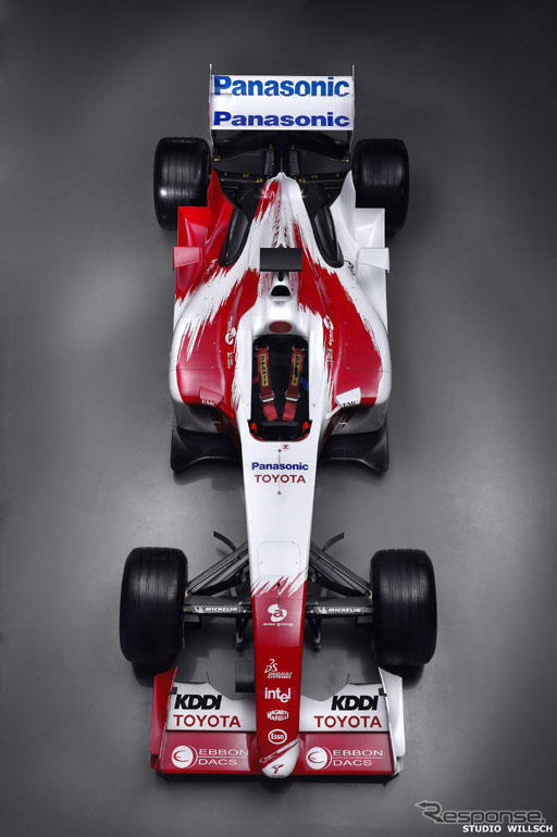 【トヨタF1ドリーム】『TF104』---新型エンジン「RVX-04」