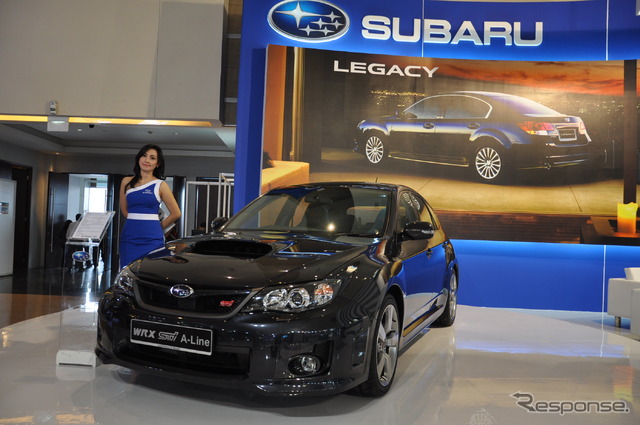 スバル インプレッサWRX STI A-Line(ジャカルタモーターショー11)
