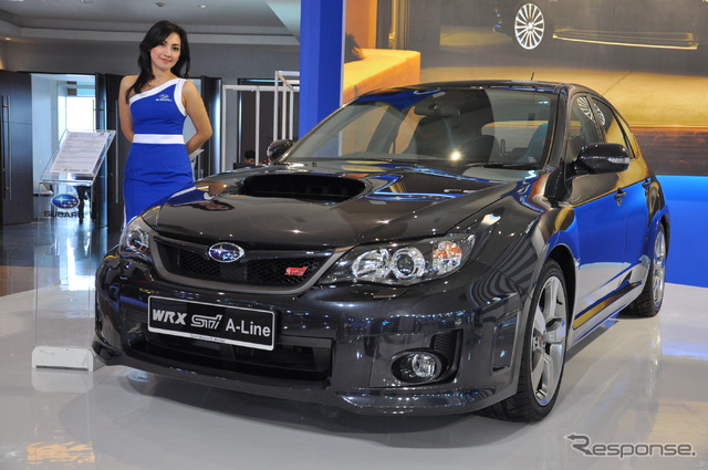 スバル インプレッサWRX STI A-Line(ジャカルタモーターショー11)