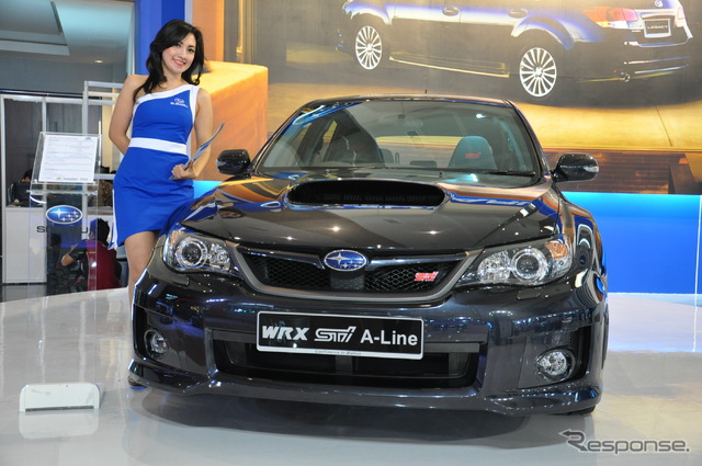 スバル インプレッサWRX STI A-Line(ジャカルタモーターショー11)