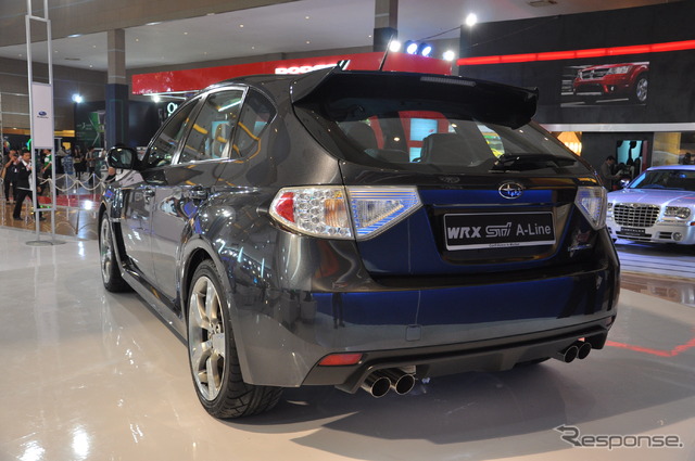 スバル インプレッサWRX STI A-Line(ジャカルタモーターショー11)