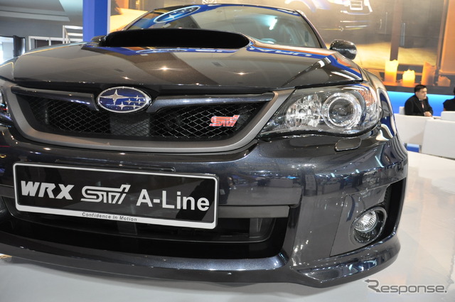 スバル インプレッサWRX STI A-Line(ジャカルタモーターショー11)