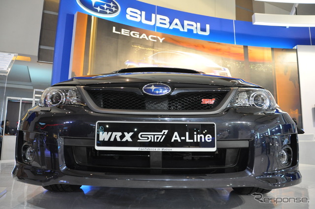 スバル インプレッサWRX STI A-Line(ジャカルタモーターショー11)