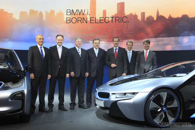 BMWの「i」ブランドのプラグインハイブリッドスポーツ、i8コンセプト