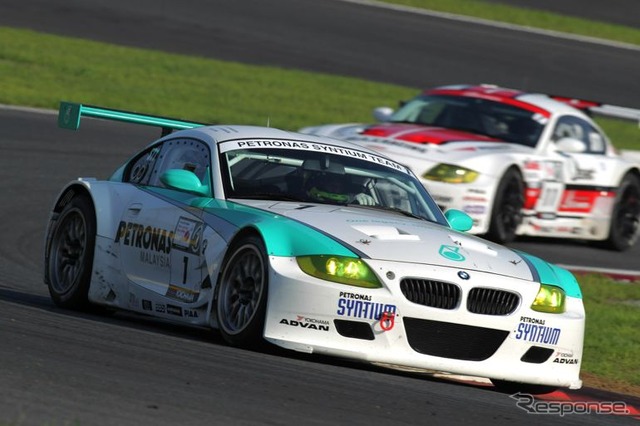ST1 優勝の#1PETRONAS SYNTIUM BMW Z4M COUPE