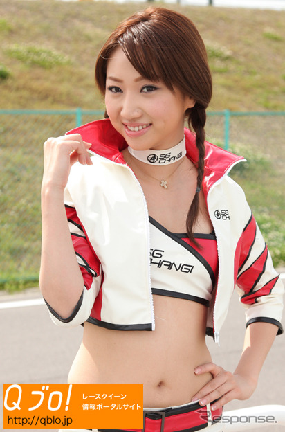 Qブロ!登場のレースクイーン